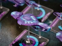 Halo  (5 of 8)  The covenent Battlecruiser. Bizarely this is a smaller ship than the heavy cruiser!